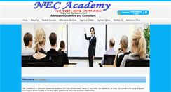 Desktop Screenshot of necaca.com